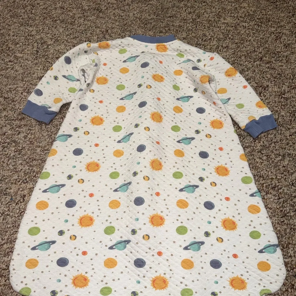 Kids Planet Print sleep sack, 6-12 months, wearable blanket, pajamas, 6 months‎